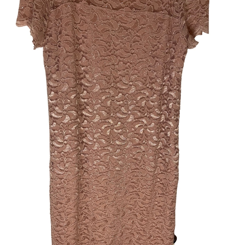 Onyx Nite Dress - Blush Pink with hints of glitter. Grey for wedding or party